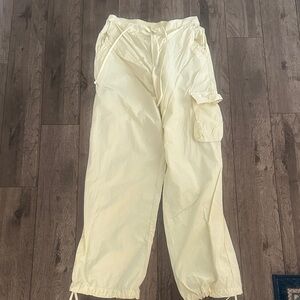 Donni Butter Yellow Track Pants